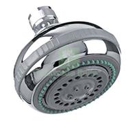 1PZ SOFFIONE DOCCIA + SNODO 5 GETTI ABS CROMATO 1 2F MM 90: