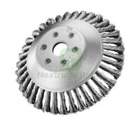 1PZ SPAZZOLA PER DECESPUGLIATORE EXTREME FILI ACCIAIO Ï MM. 200: