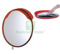 1PZ SPECCHIO STRADALE PARABOLICO INFRANGIBILE IN POLICARBONATO Ø CM.60: