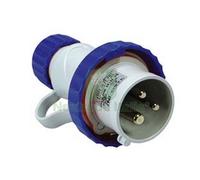 1PZ SPINA INDUSTRIALE VOLANTE ARGO BLU 2P+T CEE 309 IP67 16A COLORE BLU 70140: