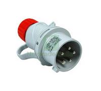 1PZ SPINA INDUSTRIALE VOLANTE ARGO ROSSA 3P+T+N CEE 309 IP44 16A COLORE ROSSO 7: