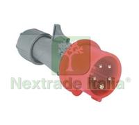 1PZ SPINA INDUSTRIALE VOLANTE ROSSO 3P+N+E CEE IP44 16A COLORE ROSSO: