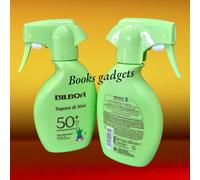 Bilboa Sapore di Aloe Trigger Solare SPF 50+, con Aloe Vera, Musica per le Pelli Sensibili, Resistente all'Acqua, Dermatologicamente Testato - 250 ml