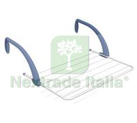 1PZ STENDIBIANCHERIA "BREZZA 60" MT.5 CM.69X53,5X27,5H. :