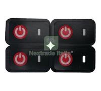 1PZ STICKER PULSANTE FORBICE EASYCUT PLUS STARS N°28: