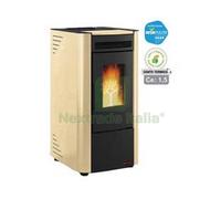 1PZ STUFA A PELLET KETTY EVO 6,5 KW PERGAMENA (CONTO TERMICO) MISURE CM.45,6X50: