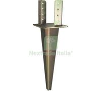 1PZ SUPPORTO GAZEBO QUADRO A CONFICCARE 955 ZINCATO GIALLO S.MM 4,0 MM 100X100: