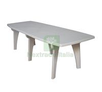 1PZ TAVOLO LIPARI 2 CM. 250X90X72 H COL. BIANCO: