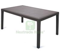 1PZ TAVOLO PRINCE CM. 150X90X72 H COL. TESTA DI MORO: