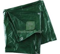 1PZ TELONE OCCHIELLATO PVC PESANTE VERDE EFFE GR MQ 540 MT 4X6: