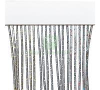 1PZ TENDA A CORDONCINO 'BRILLIANT' CM 140 X 240 ARGENTO: