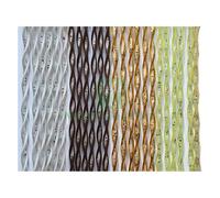 1PZ TENDA ELICOIDALE 'LUNA' CM. 125 X 230 MARRON.OP. TRASPAR.: