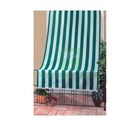 1PZ TENDA SOLE RIO CON TUNNEL E FRANGIA CM. 140X300 COL. BIANCO GIALLO: