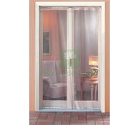 1PZ TENDA ZANZARIERA CON GANCI ED ANELLI 'MOSCHITO' BEIGE: