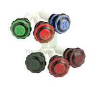 1PZ TESTINA ROTARY PER IRRIGATORI POP UP RAIN DA 80° A 360° MT.4,3 COLORE VERDE: