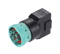 1pz Tipo 2 OBD2 9 Pin J1939 OBD2 16 Pin J1962 Femmina Adattatore