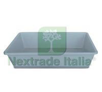 1PZ TOILETTA LETTIERA IGIENICA APERTA TRAY 2 PER GATTI CM.50X35X12H.: