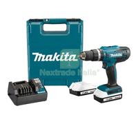1PZ TRAPANO AVVIT PERCUS BATTERIA HP488D006 MAKITA VOLT 18X2 AH 2,0: