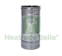 1PZ TUBO ACCIAIO INOX AISI 304 MONOPARETE SPESSORE MM.0,5 Ø MM.250X1000: