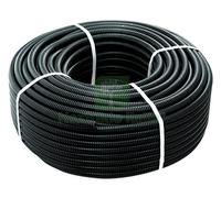 1PZ TUBO CORRUGATO NERO SENZA TIRAFILO Ï MM. 20 MT. 100: