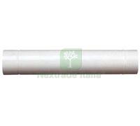 1PZ TUBO PORCELLANATO PER STUFE A LEGNA BIANCO LUCIDO Ø CM.13X25 :