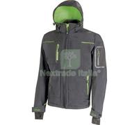 1PZ U POWER GIACCONE SPACE GRIGIO VERDE TAGLIA XXL:
