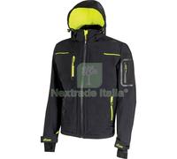 1PZ U POWER GIACCONE SPACE NERO GIALLO TAGLIA XXL: