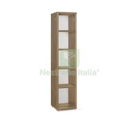 1PZ UFFICIO DOUBLE COLONNA GIORNO 182X39 NOCE STELVIO: