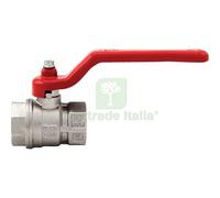 1PZ VALVOLA SFERA NORMALE FF LEVA VIENNA 116 ITAP OTTONE NICHELATO 1"1 2F: