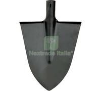 1PZ VANGHETTO A PUNTA STAMPATO VIP ACCIAIO CM 27X30 O.MM 26:
