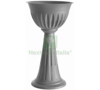 1PZ VASO A COLONNA ALBA COL. GRIGIO Ï CM. 43X74,5 H: