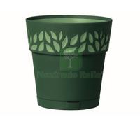 1PZ VASO CLOE CON RISERVA D'ACQUA Ï CM. 20X19 H COL. BIANCO: