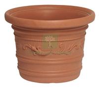 1PZ VASO PLASTICA FESTONATO D 60XH44 CM PRESTIGE: