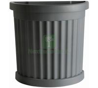1PZ VASO ROMA COL. GRIGIO CM. 27X52X49 H: