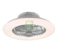 1PZ VENTILATORE+PLAFONIERA LED RGB MOD.STRALSUND CM.50: