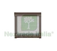 1PZ ZANZARIERA A RULLO VERTICALE CON FRIZIONE COLORE MARRONE CM.60X150H.: