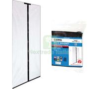 1PZ ZANZARIERA PORTA ECCO MAGNET IRS POLIESTERE NERO PANNELLI 2 CM 140 H.CM 240: