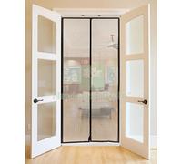 1PZ ZANZARIERA PORTA MAGNETICA EFFE POLIESTERE NERO PANNELLI 2 CM 120 H.CM 250: