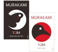 1Q84 Series 2 Books Collection Set By Haruki Murakami (1Q84 Books 1 and 2 & 1Q84 Book 3)