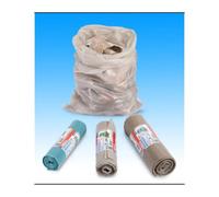 1ROTOLO SACCHI PER CALCINACCI 40X70 CM 10 PEZZI AMBRA GEKO NextradeItalia Mod.FERX.ANRXRR