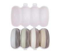 (1SET/4pcs) baccelli da viaggio, baccelli di sapone da viaggio con custodia, bottiglie da viaggio pieghevoli, baccelli da viaggio per pressioni da viaggio da bagno per la doccia