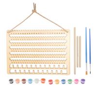 1set a parete organizzatore di gioielli a parete portabicchieri portabicchieri per orecchini di collana per il bagno che vive in camera da letto.
