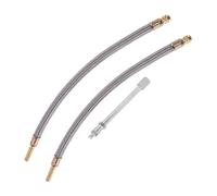 1Set Adattatore Per Gonfiaggio Pneumatici 180 Gradi 300mm Prolunga Valvola Gomma