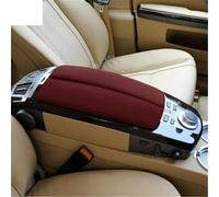 1Set Adesivo Per Auto Accessori In Pelle Microfibra Coperchio Di Protezione Box Bracciolo Per E65 730 740 2004-2008 Copertura consolle(Style 4)