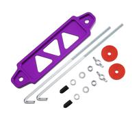 1Set Auto Batteria Tieni Giù Staffa Lega Kit con 10in J Ganci Viola