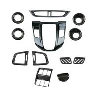 1set Carbon Fiber Look Interior Decor Cover Trim Fit for Honda CRV 2017-2022