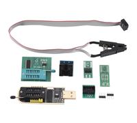 1Set CH341A 24 25 Serie EEPROM Flash BIOS Programmatore USB + SOIC8 SOP8 Clip di prova + SPI .8V Adattatore + SOP8 SOIC8 a DIP8