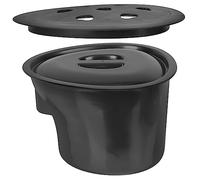 1set Commode Chair Con e Lavabo Per Portatile Per Anziani Disabili e Persone Con Ridotta Con Per Evitare Odori e Imbarazzi Bagno e