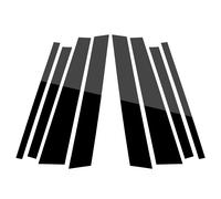 1set Copertura del montante per finestra per BMW X3 E83 Door Window Pillar Trim