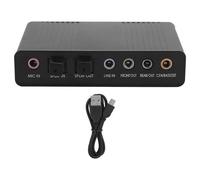 1Set Esterno Scheda Audio Digitale Playback Digitale Registrazione Mode ABS